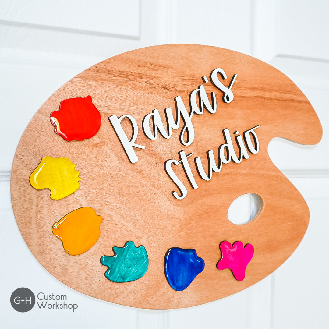 Personalized paint hot sale palette