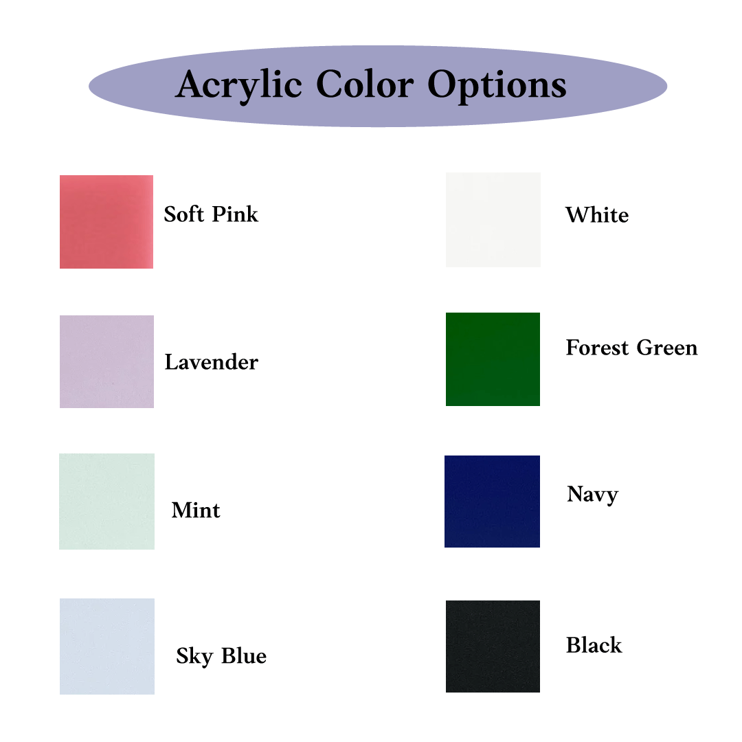 discharge color chart