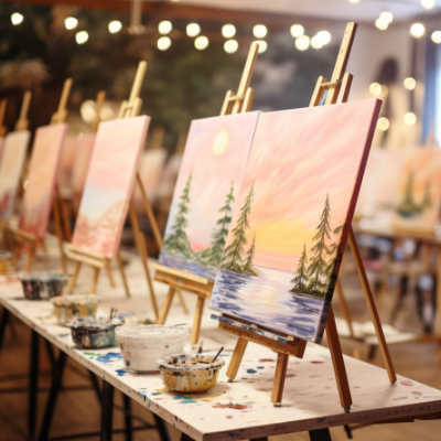 Paint Night Workshop - August 4th - 7pm