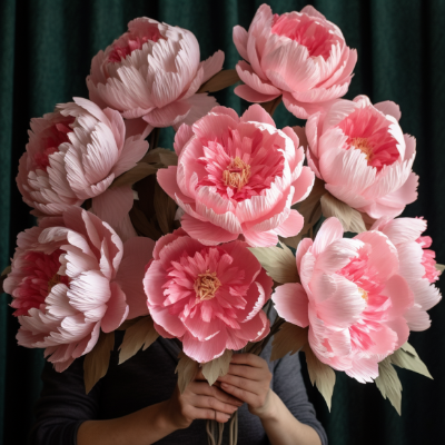 Giant Paper Flowers Workshop- Peonies- Sept 30th 6:30pm