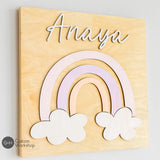 Personalized Wooden Name Signs 